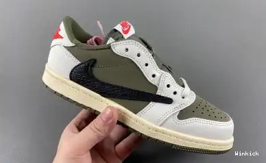 Low Air Jordan Scott DZ7866-2001 1 Fragment OG x x (KIDS)Travis 0422